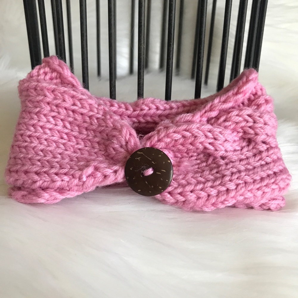 Girls Baby/Toddler Knit Turban Headband